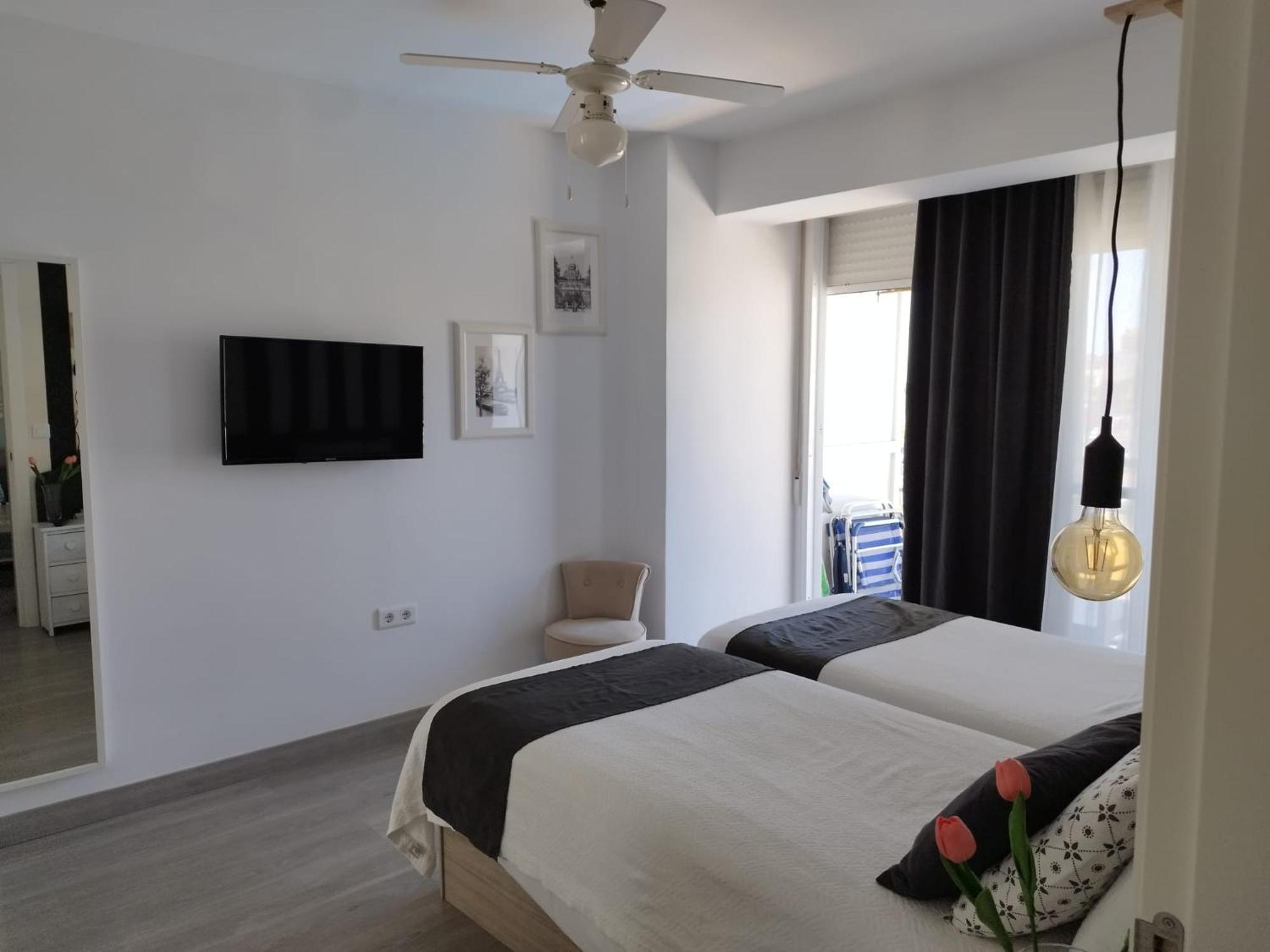 Appartamento M1 403 Frontal Al Mar Vistas Terraza Y Wifi Benalmádena Esterno foto