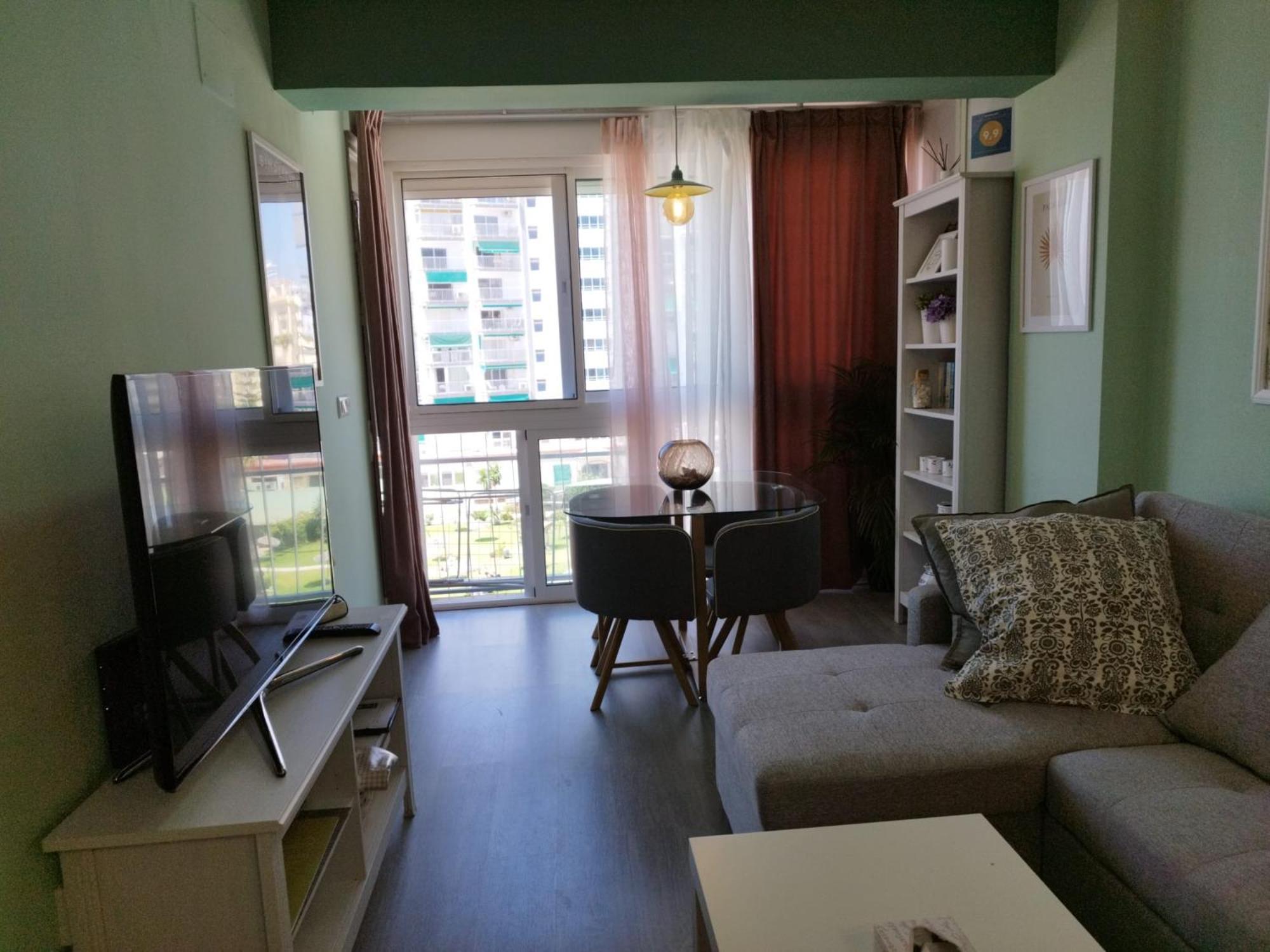 Appartamento M1 403 Frontal Al Mar Vistas Terraza Y Wifi Benalmádena Esterno foto