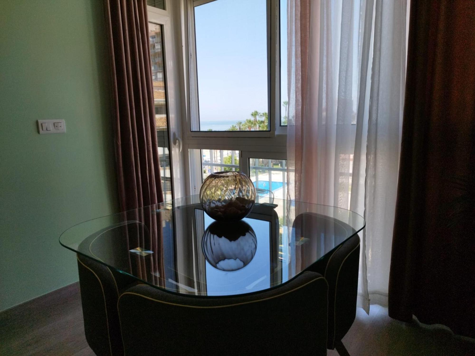 Appartamento M1 403 Frontal Al Mar Vistas Terraza Y Wifi Benalmádena Esterno foto