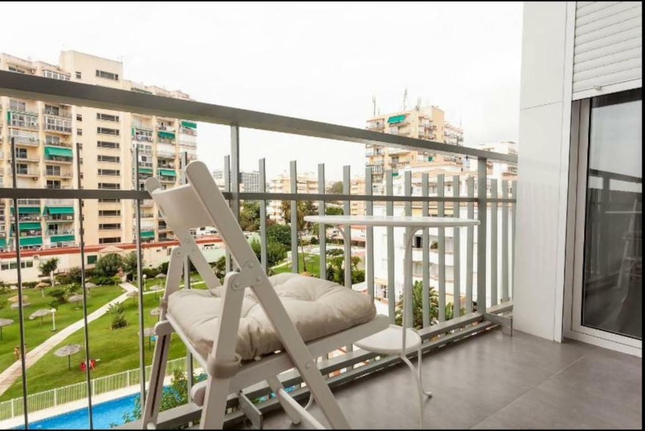 Appartamento M1 403 Frontal Al Mar Vistas Terraza Y Wifi Benalmádena Esterno foto